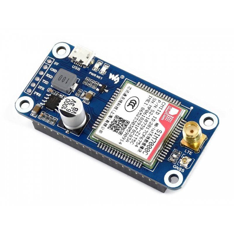 Waveshare NB-IoT / eMTC / EDGE / GPRS / GNSS HAT for Raspberry Pi, for Asia-Pacific region-RS740 - REES52