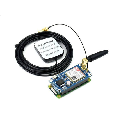 WaveShare SIM7000G NB-IoT / Cat-M / EDGE / GPRS HAT for Raspberry Pi, GNSS, Global Band Support - RS1959 - REES52