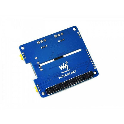 Waveshare 2-Channel Isolated CAN Expansion HAT for Raspberry Pi, Dual Chips Solution - RS2131 - REES52