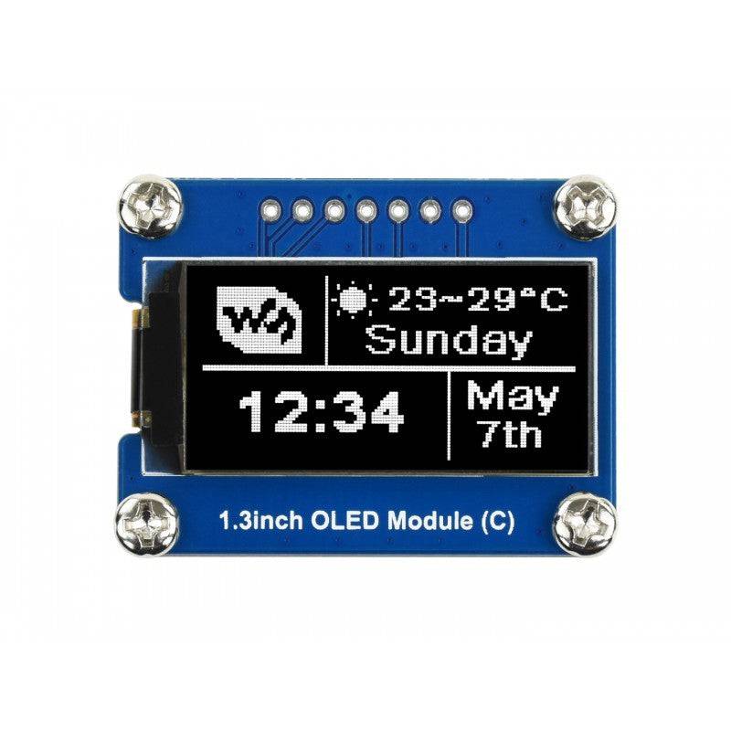 Waveshare 64×128, General 1.3inch OLED Display Module - RS1679 - REES52