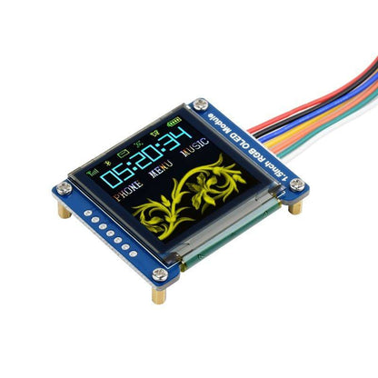 Waveshare 1.5inch RGB OLED Display Module, 65K RGB Colors, 128×128, SPI - RS2411 - REES52