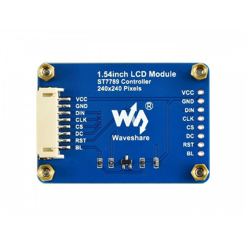 Waveshare 240×240, General 1.54inch LCD Display Module, IPS, 65K RGB - RS1666 - REES52