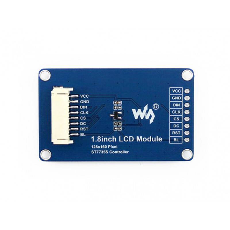 Waveshare 128x160, General 1.8inch LCD display Module - RS681 - REES52