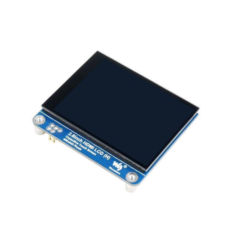 Waveshare 2.8inch HDMI IPS LCD Display (H), 480×640, Adjustable Brightness, Optical Bonding Screen - RS687 - REES52