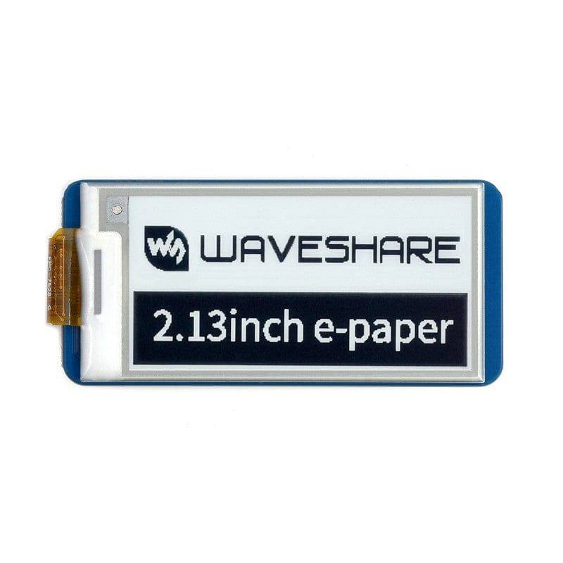 Waveshare 2.13inch E-Paper E-Ink Display Module for Raspberry Pi Pico, 250×122, Black / White, SPI-RS2048 - REES52