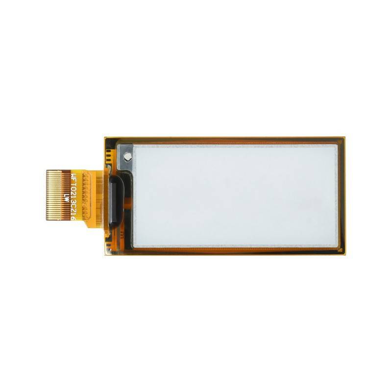 Waveshare 2.13inch Flexible E-Paper E-Ink Display Module for Raspberry Pi Pico, 212×104, Black / White, SPI - RS1951 - REES52