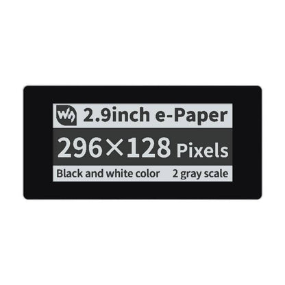 Waveshare 2.9inch Touch e-Paper Module for Raspberry Pi Pico, 296×128, Black / White, SPI - RS1966 - REES52