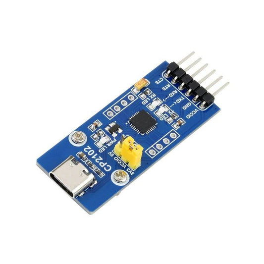 Waveshare CP2102 USB UART Board (Type C), USB To UART (TTL) Communication Module, USB-C Connector - RS2009 - REES52