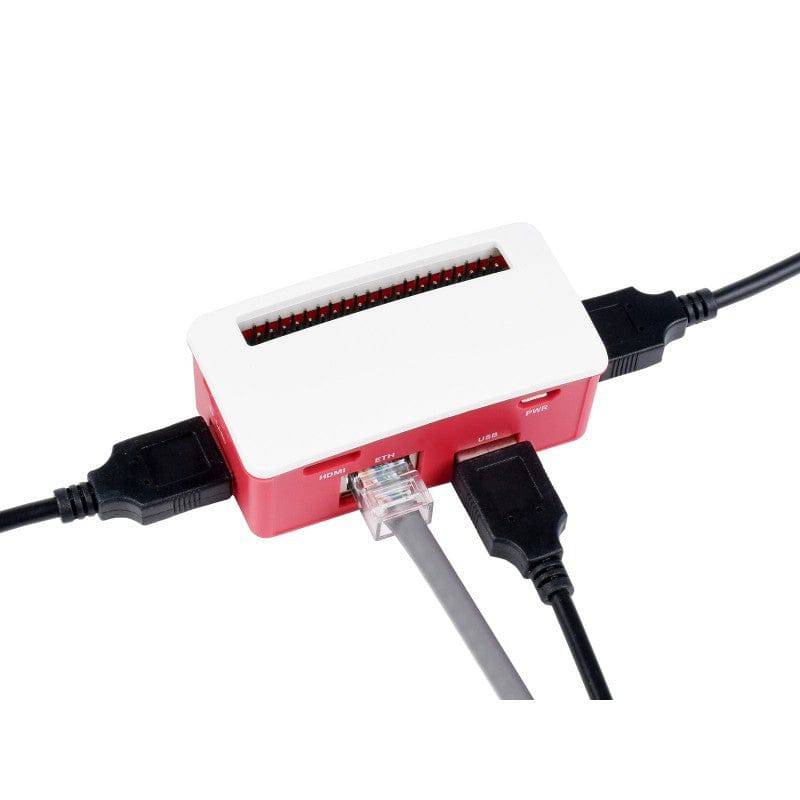 Waveshare Ethernet / USB HUB BOX for Raspberry Pi Zero Series, 1x RJ45, 3x USB 2.0 - RS1954 - REES52