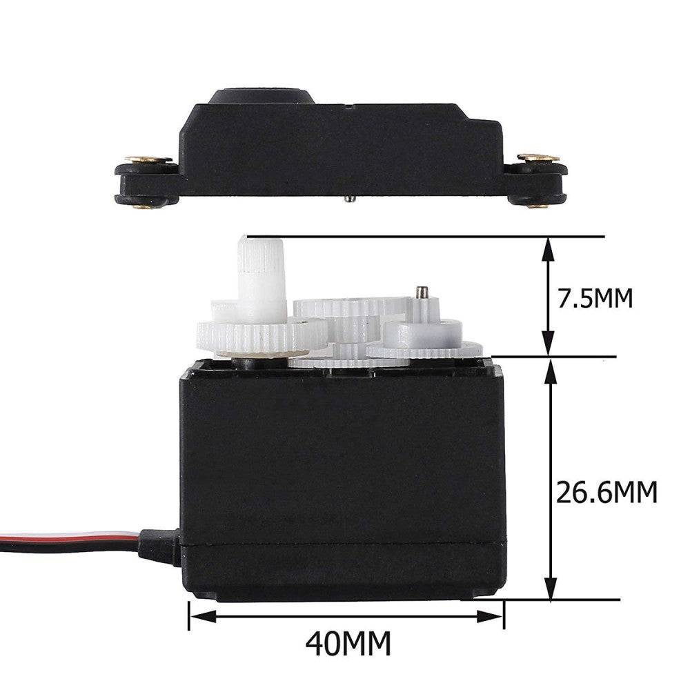 Futaba  Servo S3003 Small digital 360 degree full rotation hard plastic gear servo motor - REES52