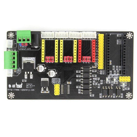 CNC Three Axis Stepper Motor Drive Controller Motherboard compatible with Arduino - RS2968 - REES52