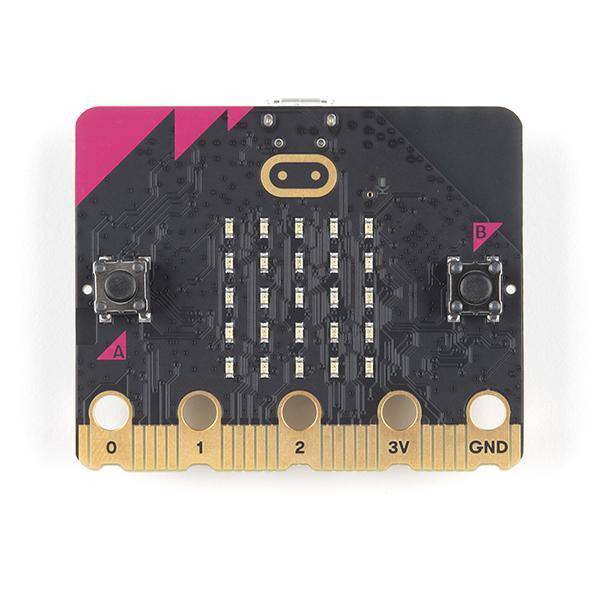 BBC Micro Bit V2 Pocket Sized Microprocessor Single Board Computer Development board - RS4592 - REES52