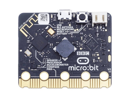 BBC Micro Bit V2 Pocket Sized Microprocessor Single Board Computer Development board - RS4592 - REES52