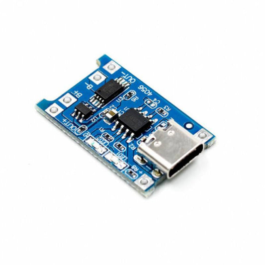 TP4056 1A Li-ion lithium Battery Charging Module With Current Protection - Type C - RS4957 - REES52