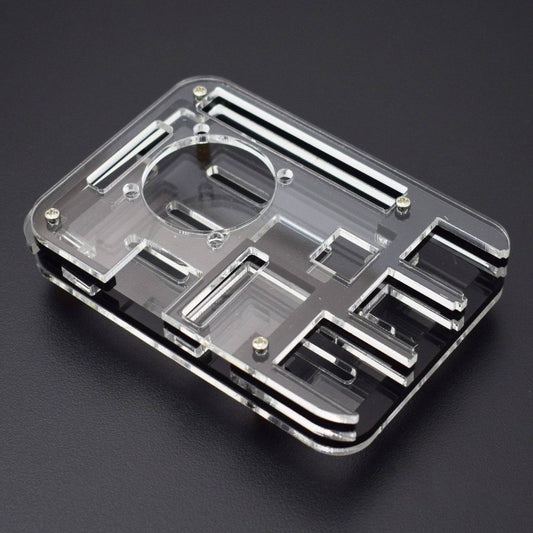 Raspberry Pi 3 Acrylic Case 5 Layer Box Cover Hole Shell Compatible Raspberry Pi 2/3 Model B And B Plus - RS1015 - REES52