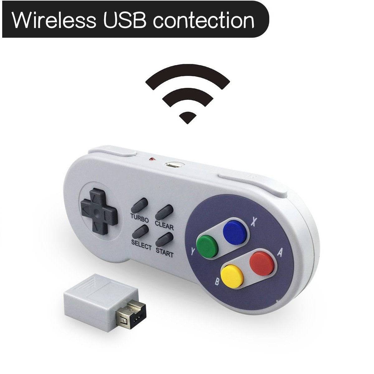 Wireless best sale snes controller