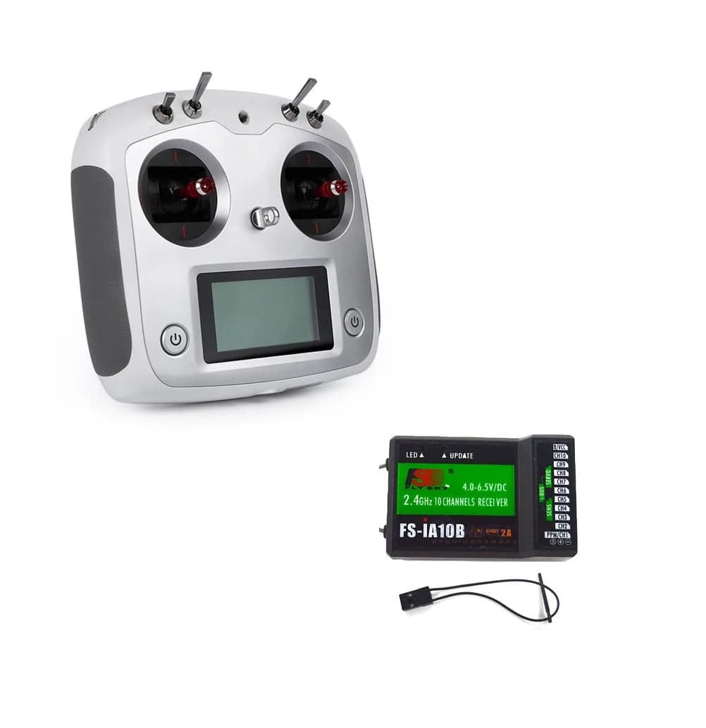 Flysky FS-i6S 2.4GHz 10CH AFHDS 2A RC Transmitter With FS-iA10B 10CH Receiver - RS4386 - REES52
