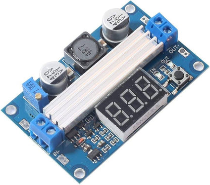 LTC1871 DC-DC Adjustable Power Supply Buck Boost Converter Module 3.0~35V to 3.5~35V 100W with Digital Display - RS4939 - REES52