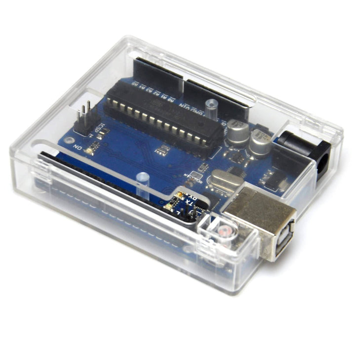 Uno R3 Case Enclosure New Transparent Clear Computer – REES52