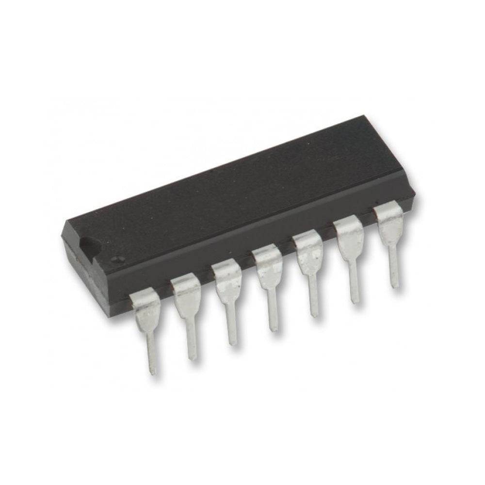 7400 IC 74LS00 Quad 2 Input NAND Gate IC DIP-14 Package - REES52