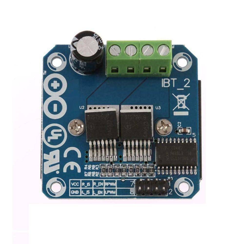 BTS7960 Driver Module Double BTS7960 43A H-Bridge High-Power Stepper ...