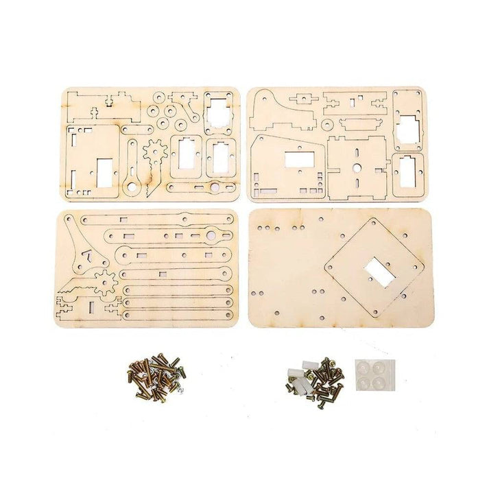 4 DOF Robotic Arm DIY Kit DIY Robotic Arm - Acrylic – REES52