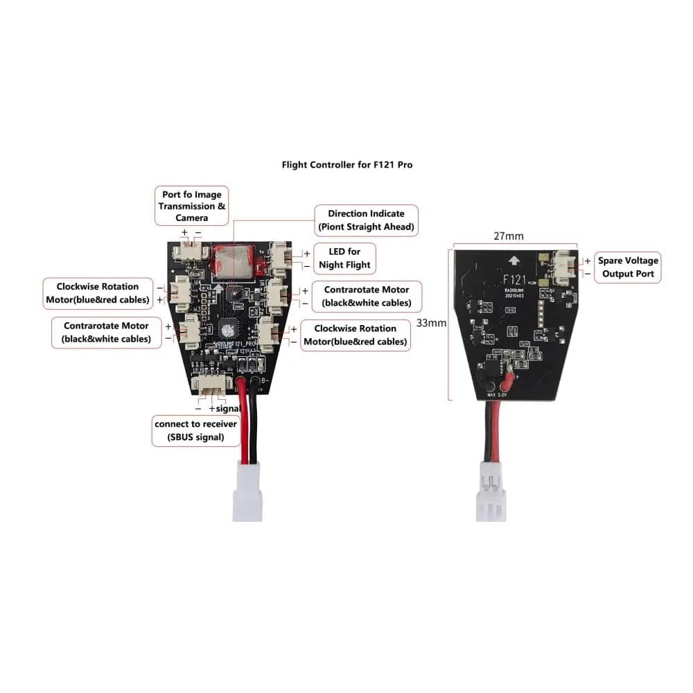 Radiolink F121 Flight Controller Board F121 Mini – REES52