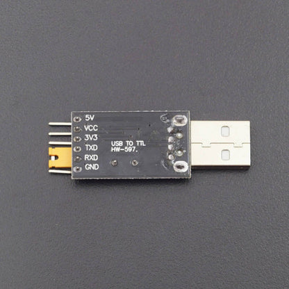 CH340 Module USB to TTL CH340G Upgrade Download a Small Wire Brush Plate STC Microcontroller Board USB to Serial-RS1768 - REES52