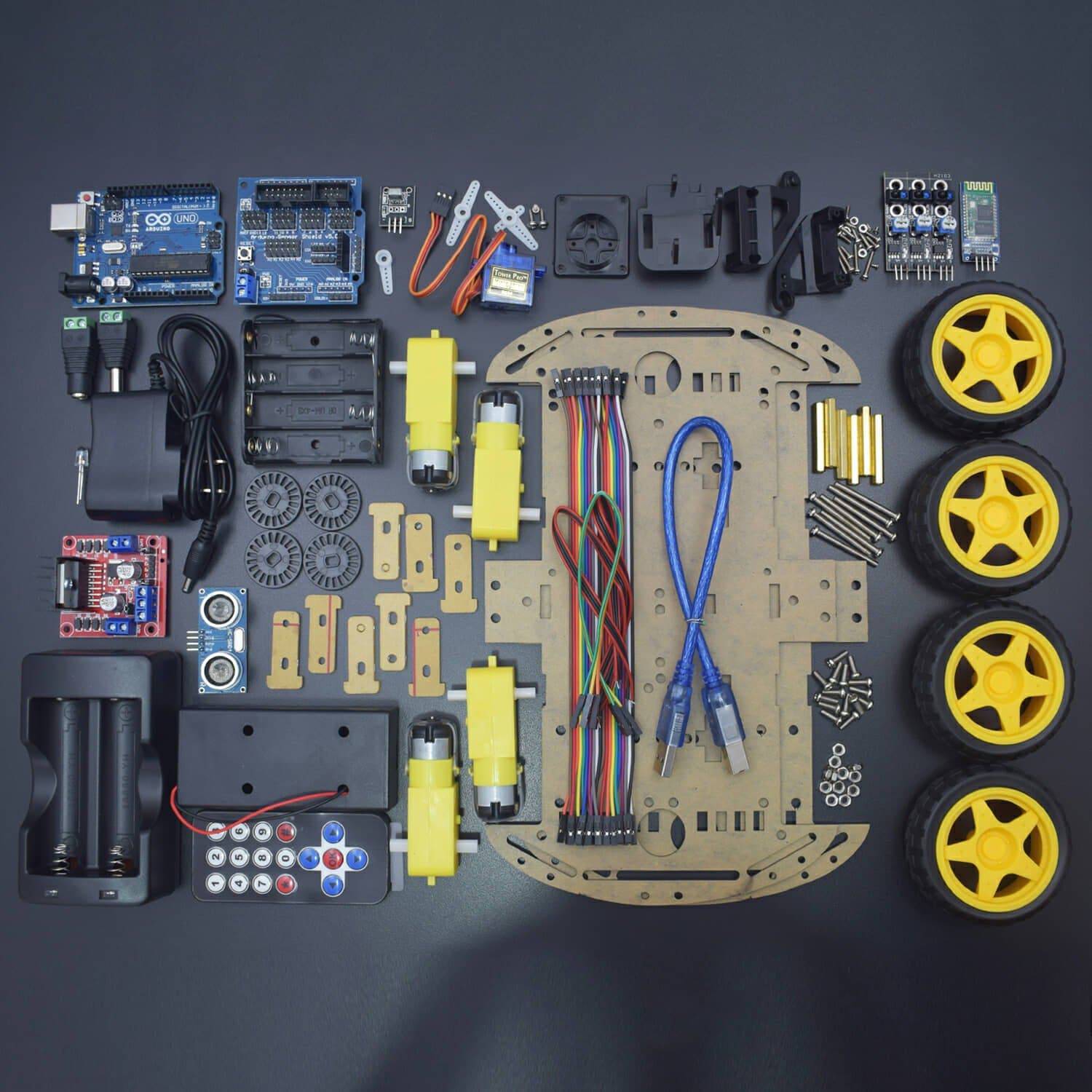 Advance Smart Robot Car Kit 4wd Robot Car Kit - RS632 – REES52