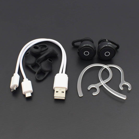 Mini T6 TWS Wireless Bluetooth Stereo in-Ear Earphones Headsets Earbuds with Mic - RS581 - REES52