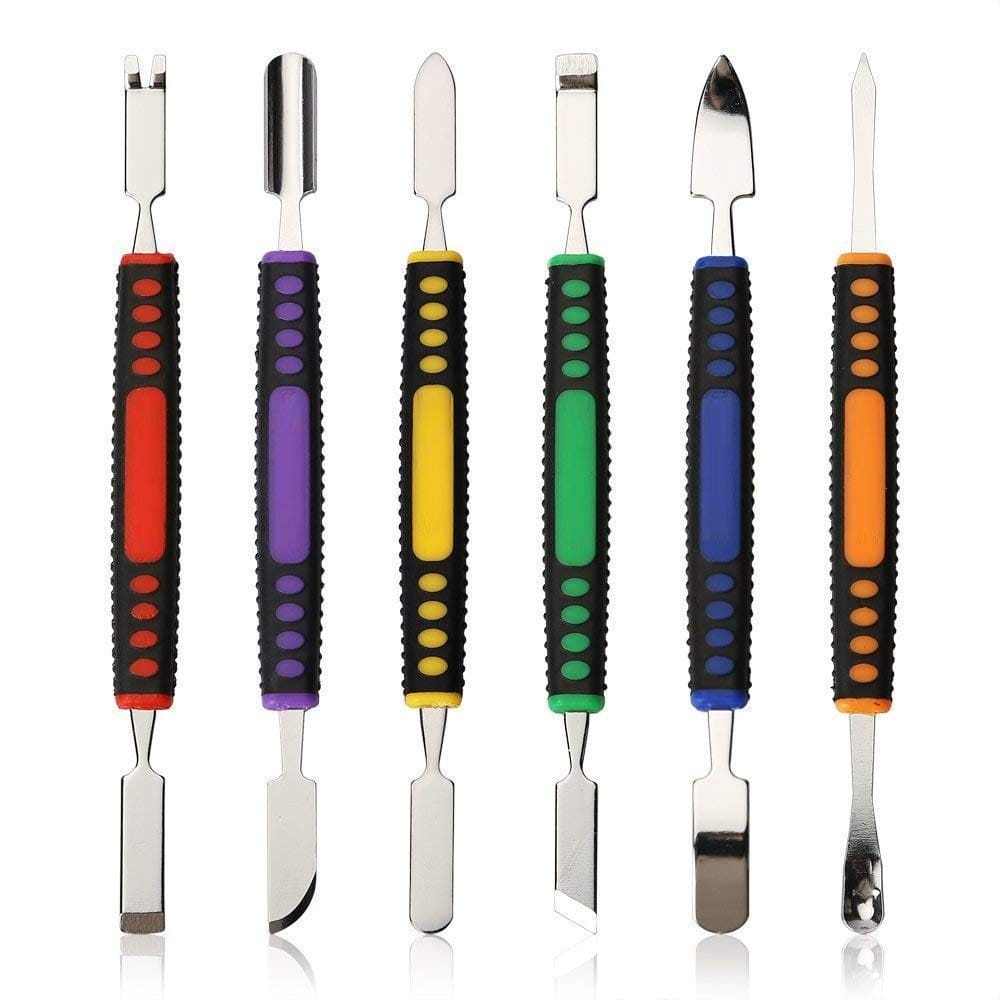 Premium 6 PCs Dual End Metal Spudger Set for iPhone iPad Tablets, Mobiles & Laptops - RS1694 - REES52