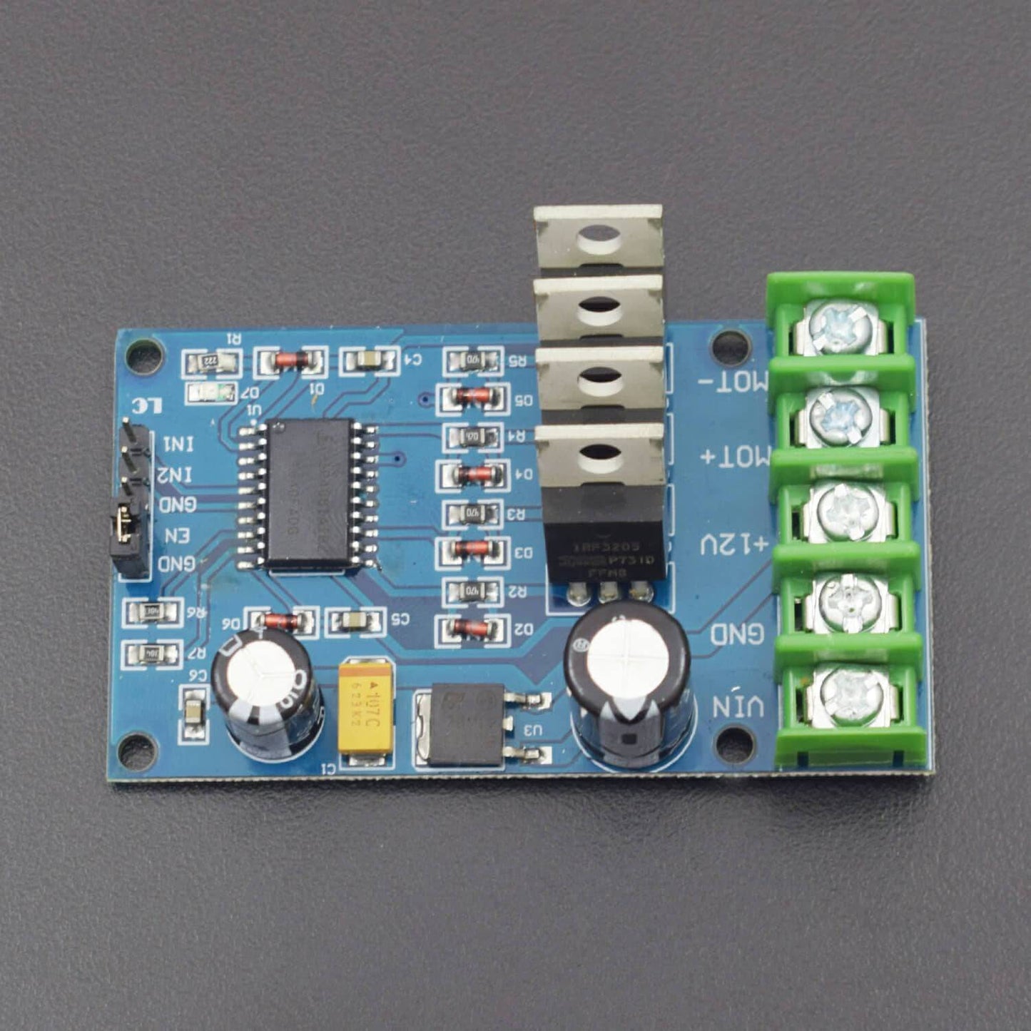170W High Power H-Bridge Drive Board NMOS with Brakes Forward and Reverse Full-Duty - RS1798 - REES52