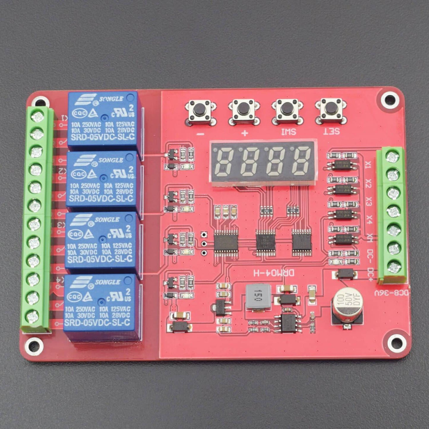 Multifunction Self-Lock Relay Cycle Timer Module PLC Automation Delay FRM04 6V-40V - RS1809 - REES52