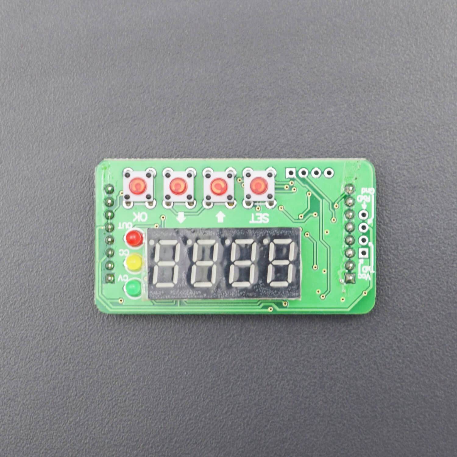 Boost Buck Converter, Auto Buck-Boost Board Numerical Control Step Up Down Module - RS1897 - REES52