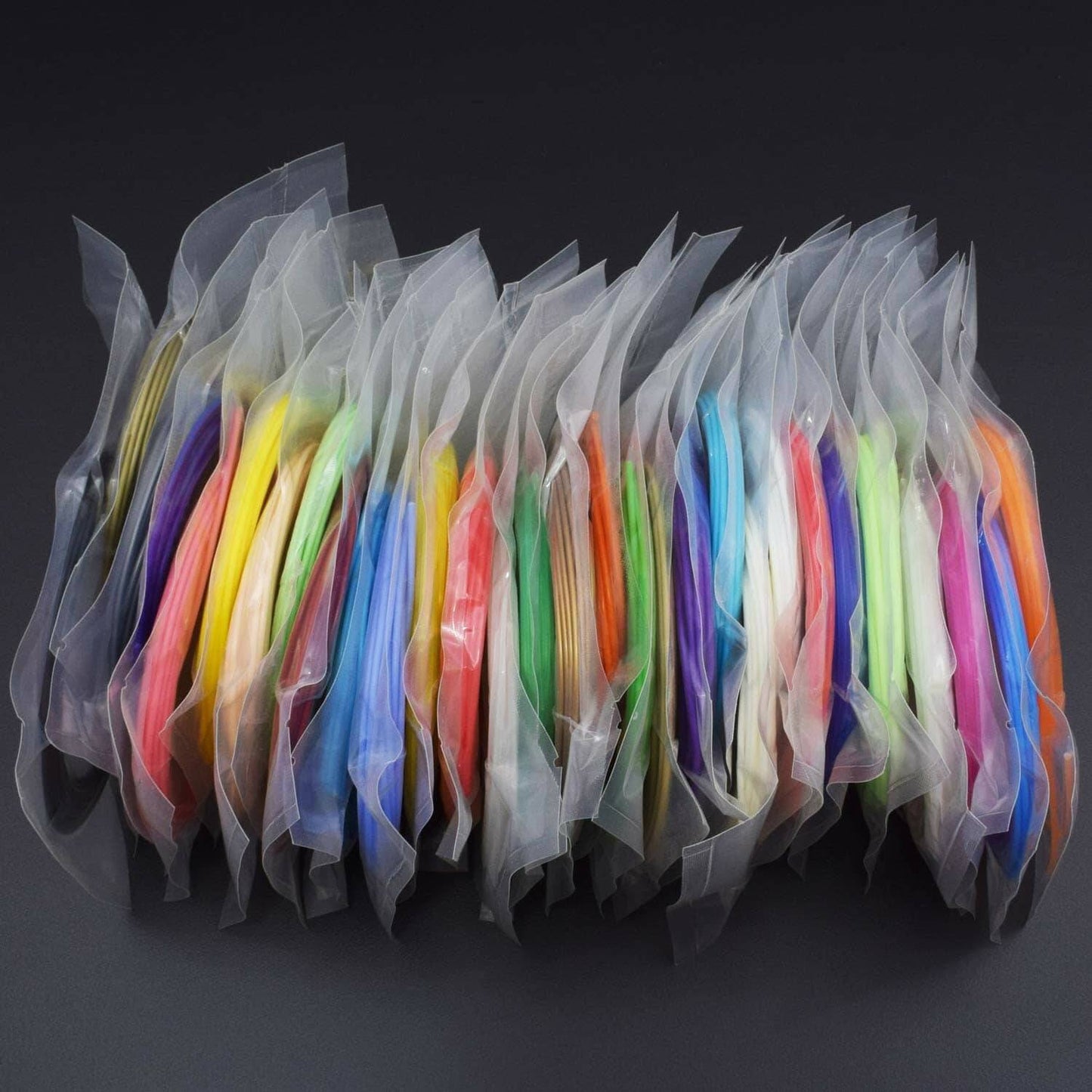 30 Colors PLA 1.75mm Filament 3D Printer Pen Refill Pack 5 Meters Each - RS935 - REES52