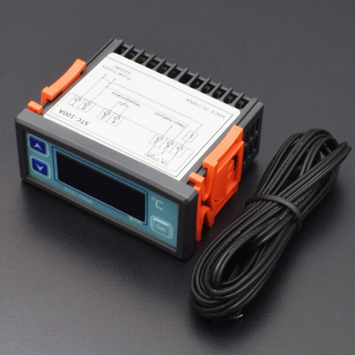 STC-1000 220V AC All Purpose Digital Temperature Controller Thermostat Module with Temperature Sensor Probe - RS921 - REES52