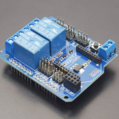 2 Road Relay Shield Wireless Expansion Board (with XBee/BTBee Interface) - RS1779 - REES52