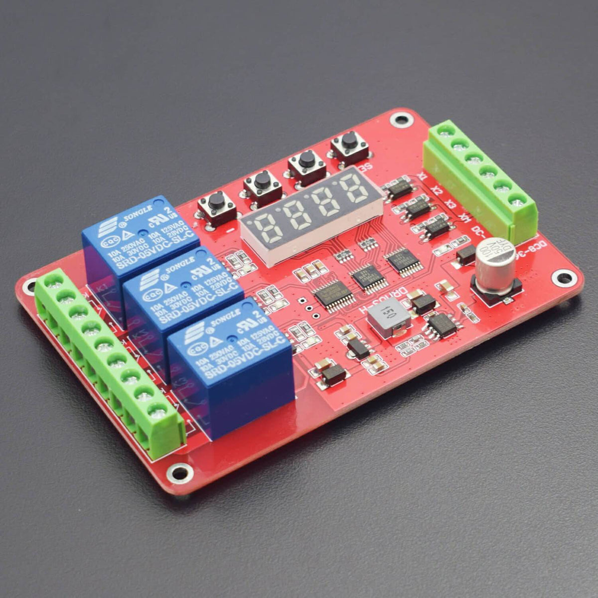 Control Relay Timer Module Multifunction Self-Lock Relay Cycle Timer Module PLC – REES52