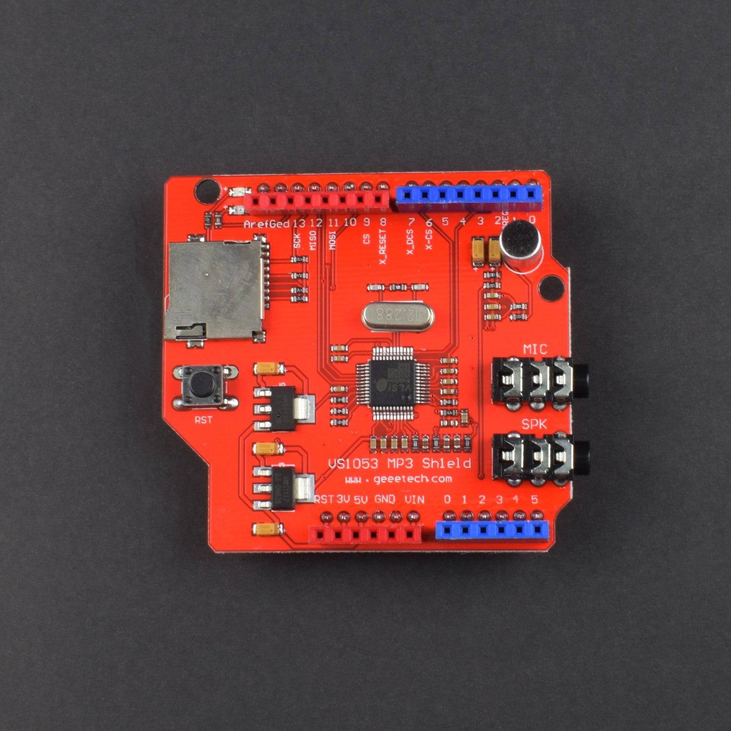 Arduino MP3 shield board with TF card FOr Arduino Development Board-RC016 - REES52