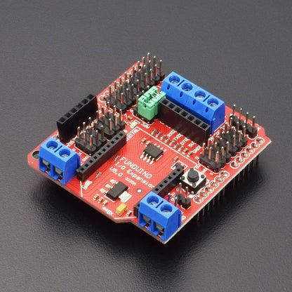 Funduino Sensor Shield Expansion Board V5 Bluetooth Bee RS485 Interface For Arduino-NA145 - REES52