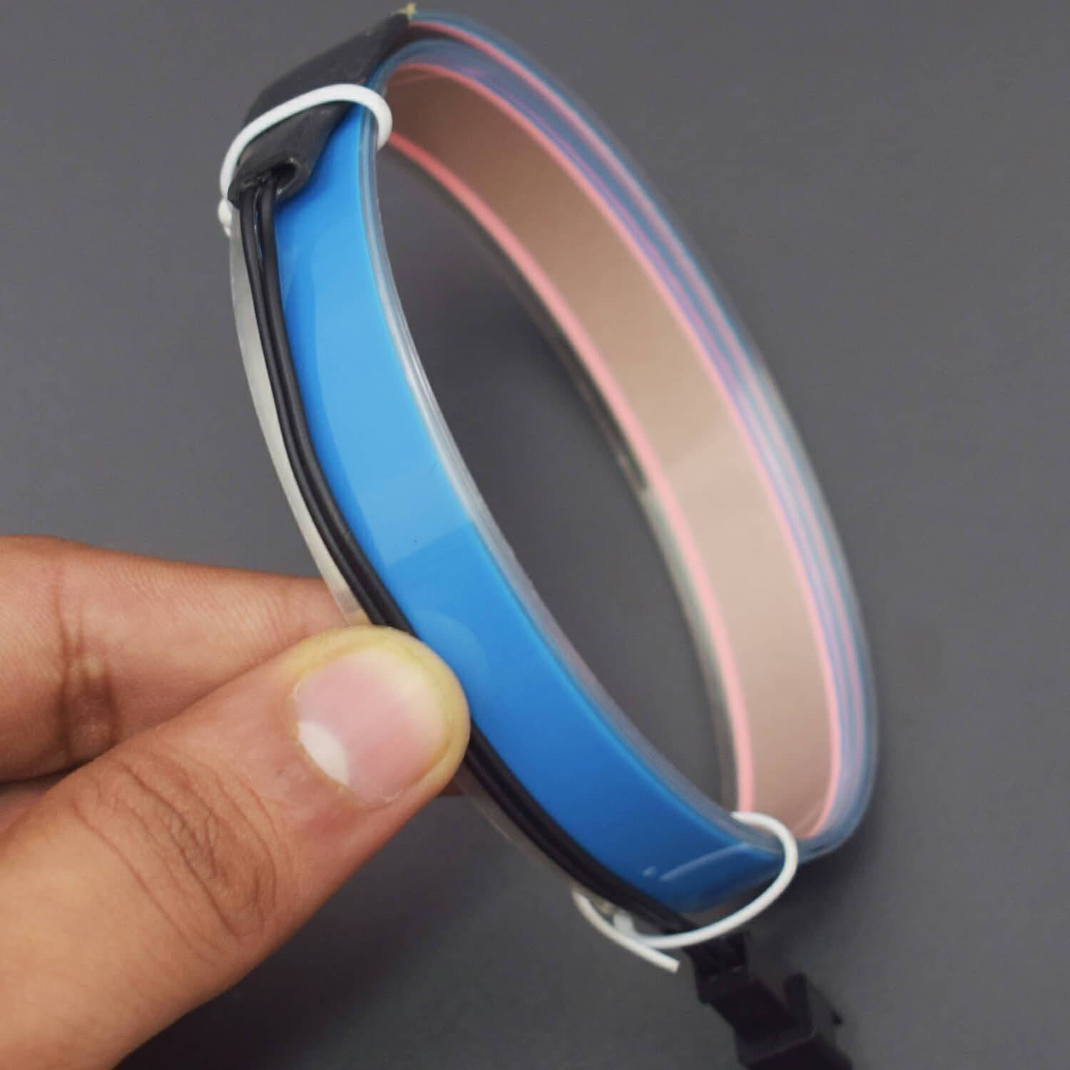 3.3ft Blue Electroluminescent Tape EL Wire Glowing LED – REES52