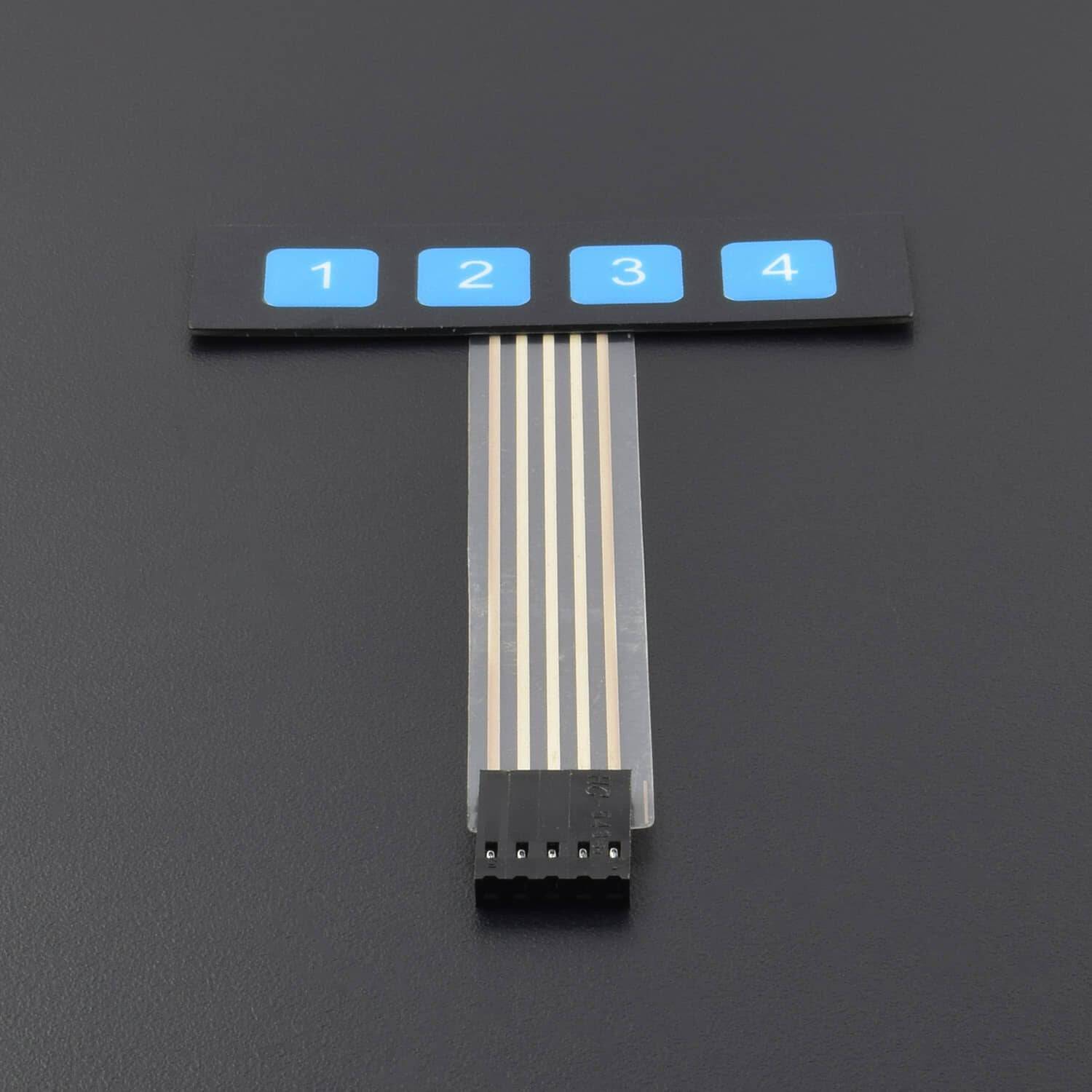 DC 4 Key Matrix Membrane Switch Control Module Keypad – REES52